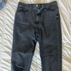 Express Women’s Dark Gray Skinny Jeans